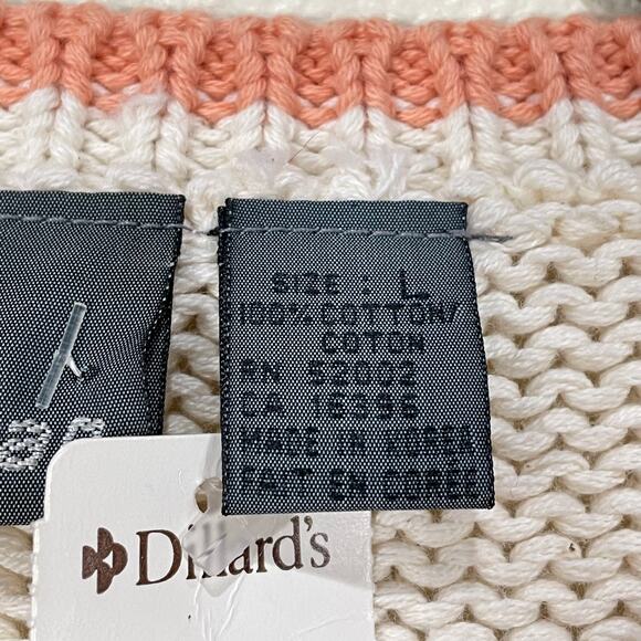 Vintage 80s Patchwork Floral Sweater Coastal Grandma Cottage Prairie Kawaii L - Picture 6 of 10